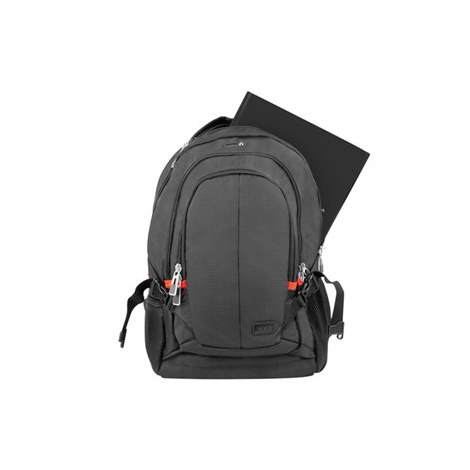 Natec | Fits up to size "" | Laptop Backpack Merino | NTO-1703 | Backpack | Black | 15.6 "" | Shoulder strap - 5